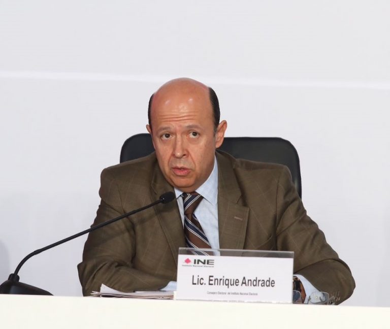 Enrique Andrade González, Consejero Electoral.