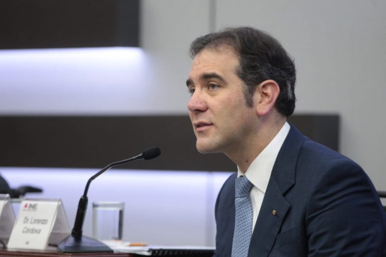 Lorenzo Córdova Vianello, Consejero Presdiente del INE.