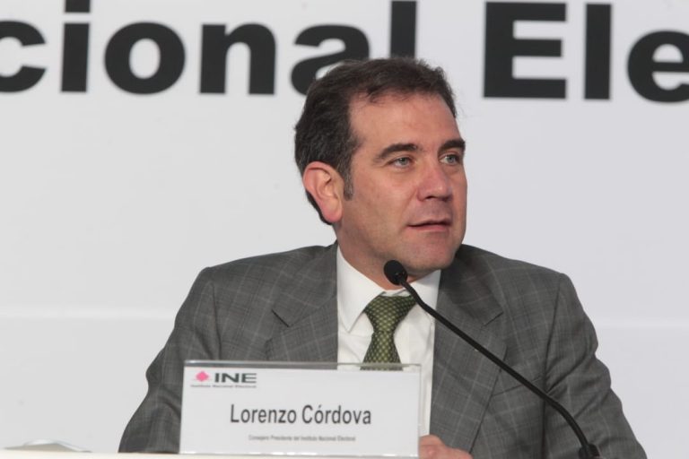 Lorenzo Córdova Vianello, Consejero Presidente del INE.