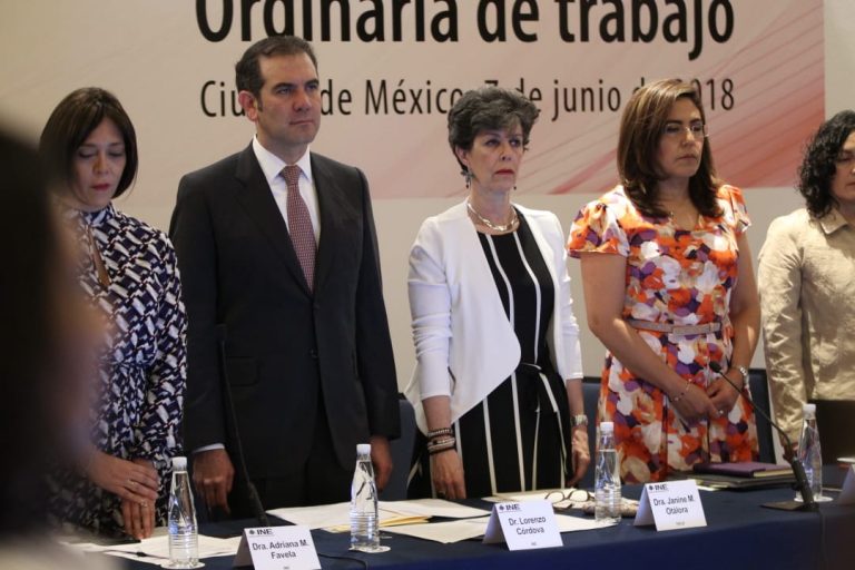Décima Primera Sesión Ordinaria de trabajo  del Observatorio de Participación Política de las mujeres en México.