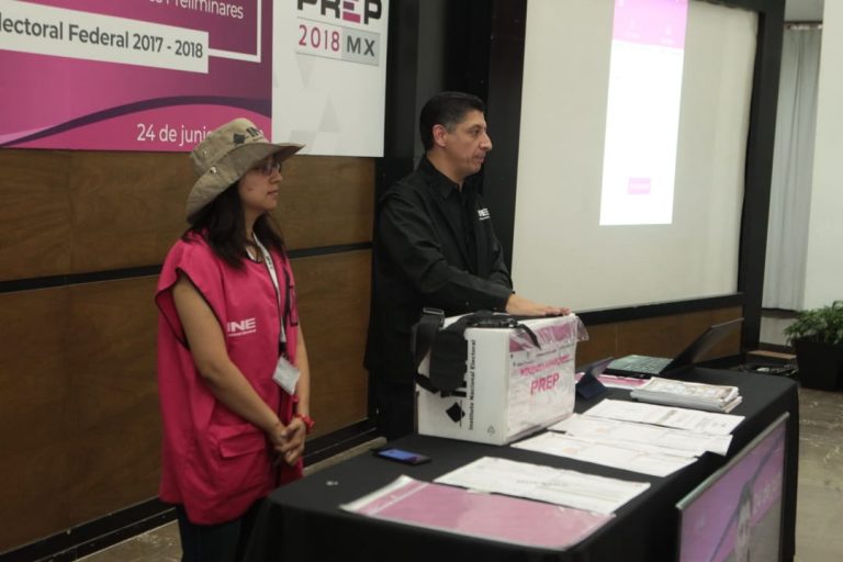 Simulacro Nacional Programa de Resultados Preeliminares.