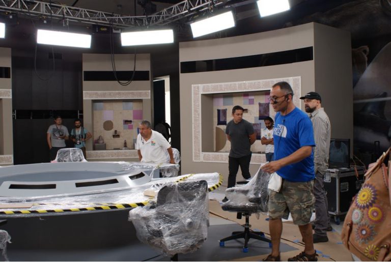 Preparativos para el Tercer Debate Presidencial en el Gran Museo del Mundo Maya