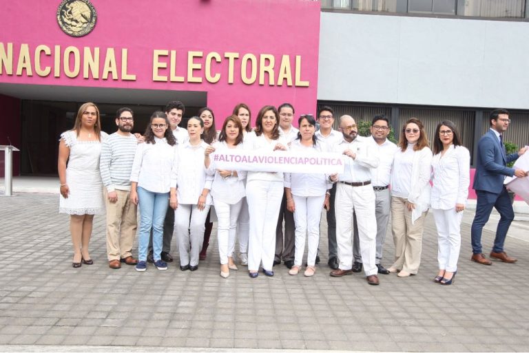 Mensaje de la Consejera Electoral Claudia Zavala Pérez sobre la importancia del Proceso Electoral y el rechazo a la violencia política en México.