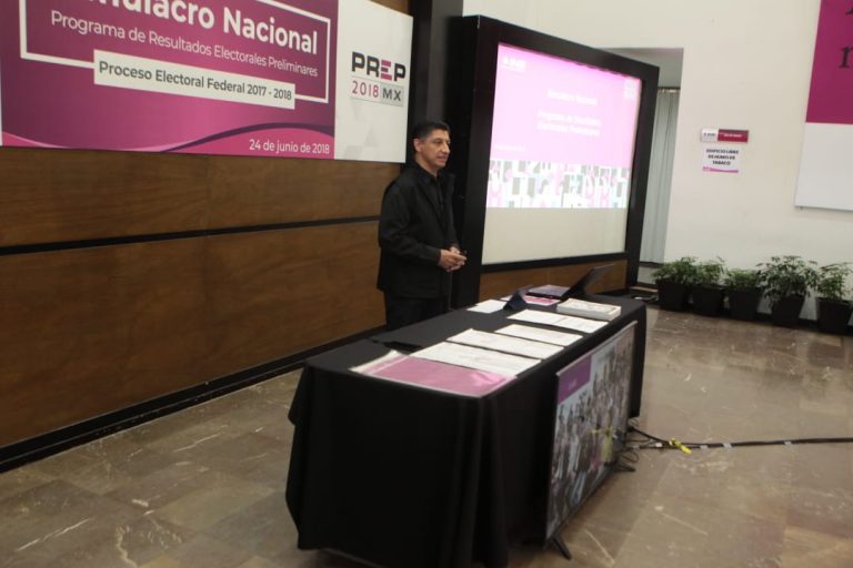 Simulacro Nacional Programa de Resultados Preeliminares.