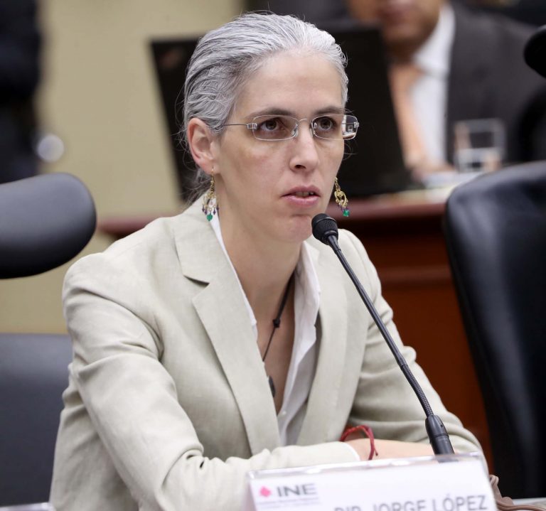 Consejera Electoral Pamela San Martín Ríos y Valles.