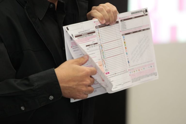 Simulacro Nacional Programa de Resultados Preeliminares.