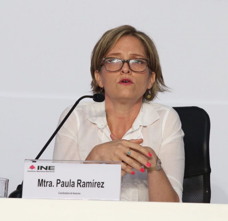 Paula Ramírez  Höhne, Coordinadora de Asesores de la Secretaría Ejecutiva del INE.