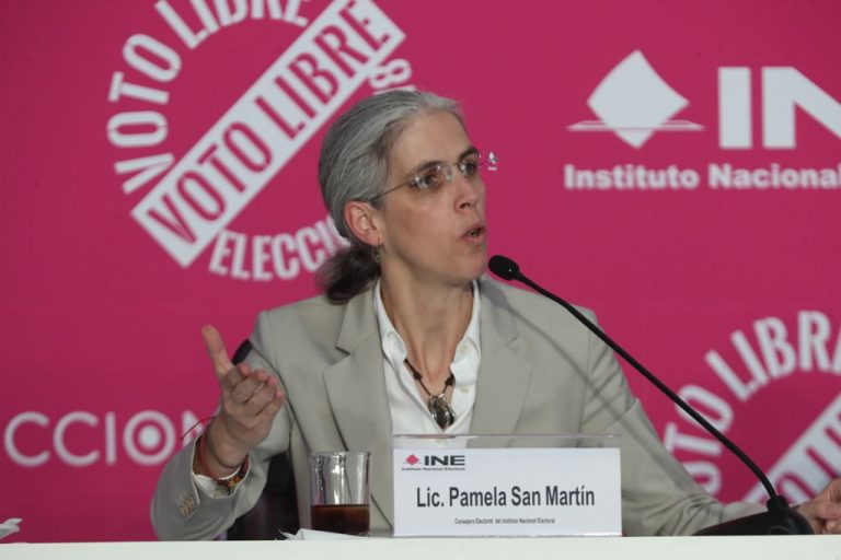Pamela San Martín Ríos y Valles, Consejera Electoral.