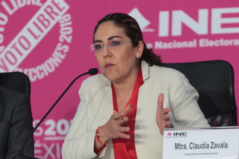 Claudia Zavala Pérez, Consejera Electoral.