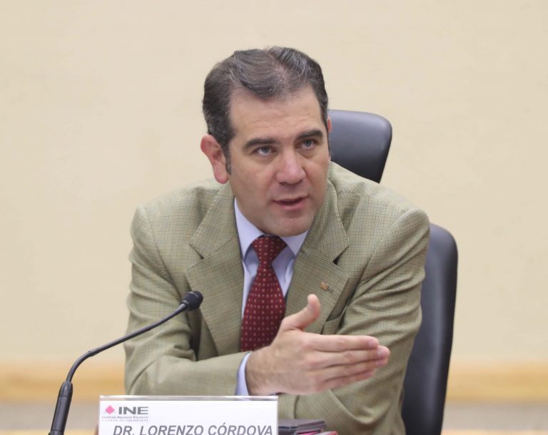 Consejero Presidente del INE Lorenzo Córdova Vianello.