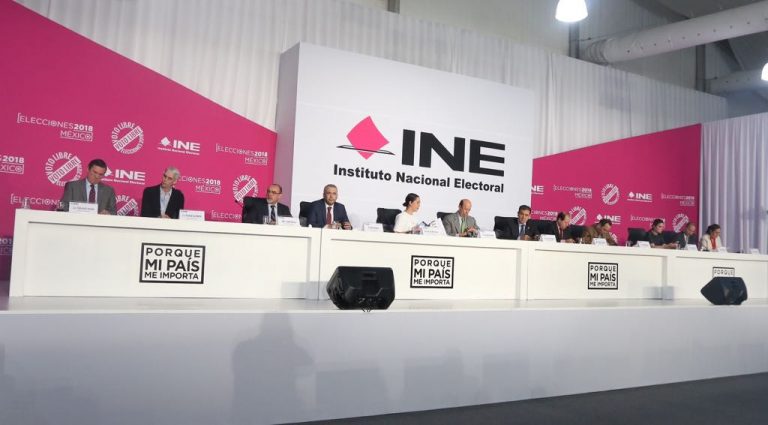 Conferencia de prensa de las Consejeras y Consejeros Electorales del INE.