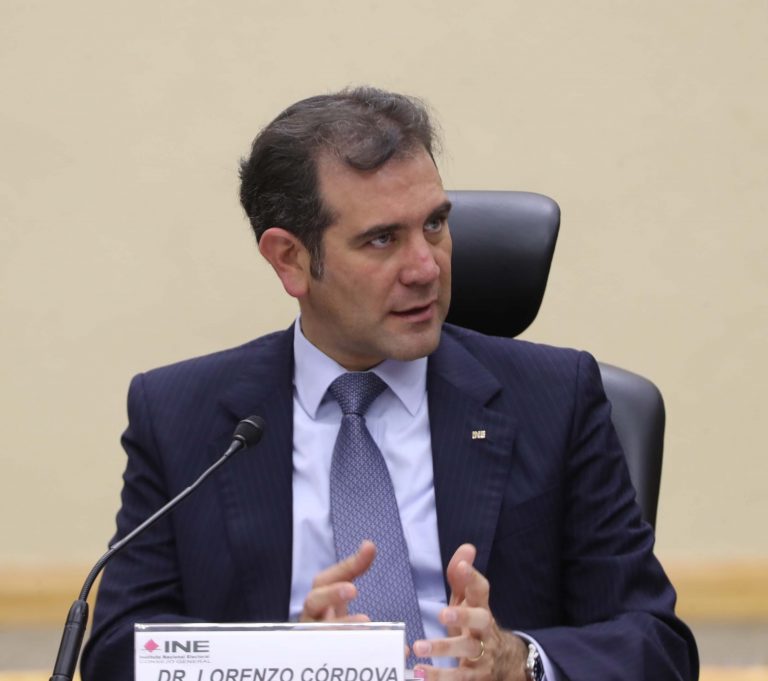 Lorenzo Córdova Vianello, Consejero Presidente del INE.