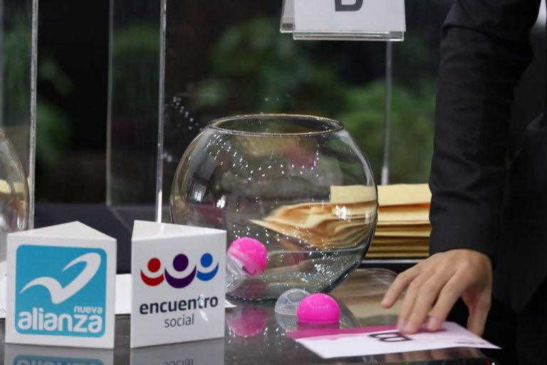 Comisión de Fiscalización. Sorteo para interventores que seguirán la cancelación de los Partidos Encuentro Social y Partido Nueva Alianza.