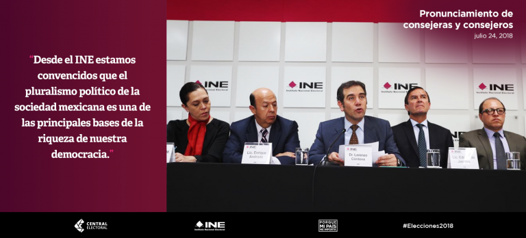 Pronunciamiento de consejeras y consejeros