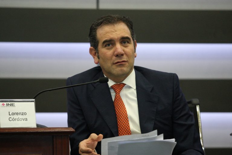 Lorenzo Córdova, Consejero Presidente.