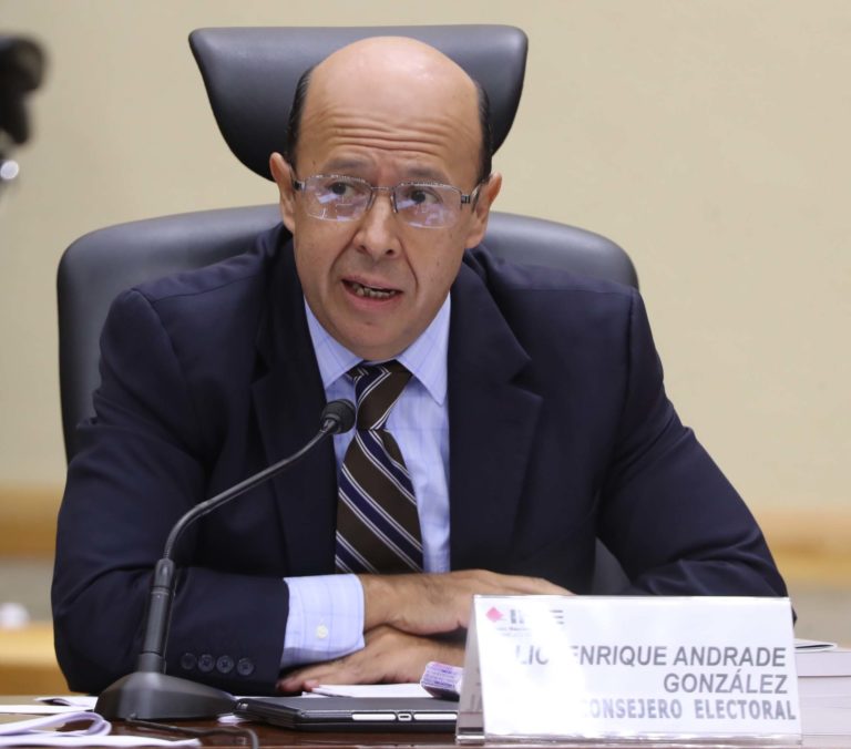 Enrique Andrade González, Consejero Electoral.