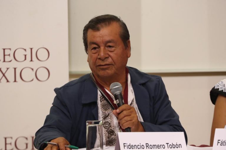 Fidencio Romero Tabón Secretario de Acción Indígena del Comité Estatal del PRI.