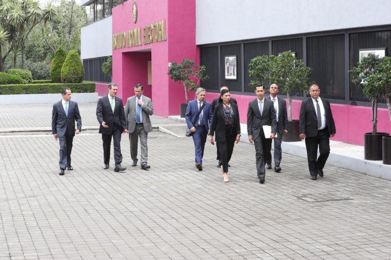 Firma de Convenio INE – 5 Estado con elección.