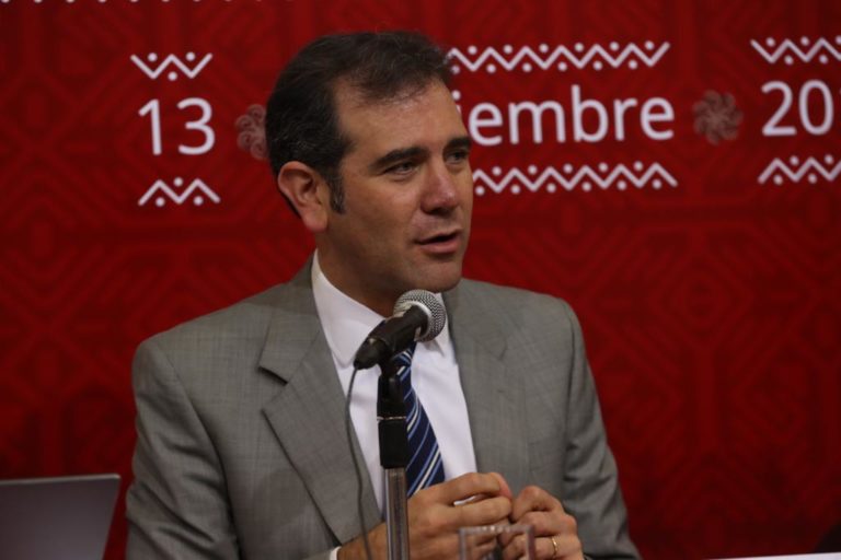 Lorenzo Córdova Vianello, Consejero Presidente del INE.
