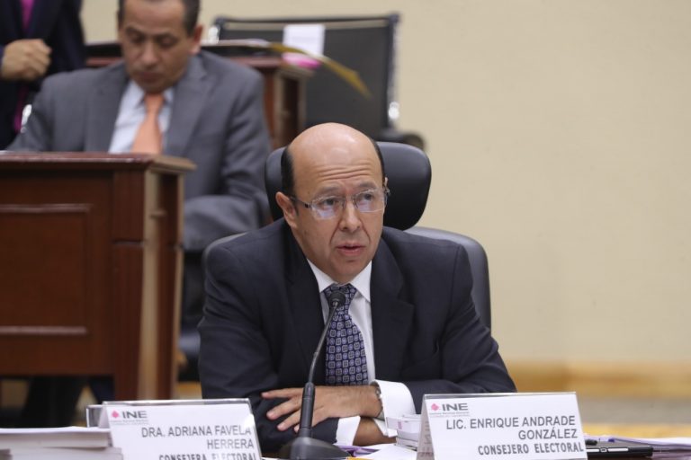 Enrique Andrade González, Consejero Electoral.
