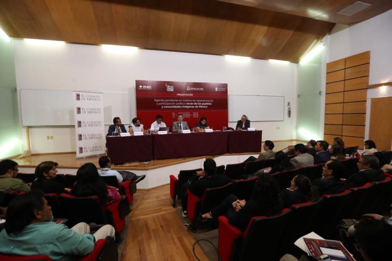 Presentación Agenda pendiente en materia de representación y participación política: voces de los pueblos y comunidades indígenas de México.