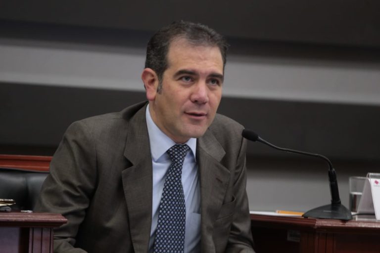 Lorenzo Córdova Vianello, Consejero Presidente del INE.