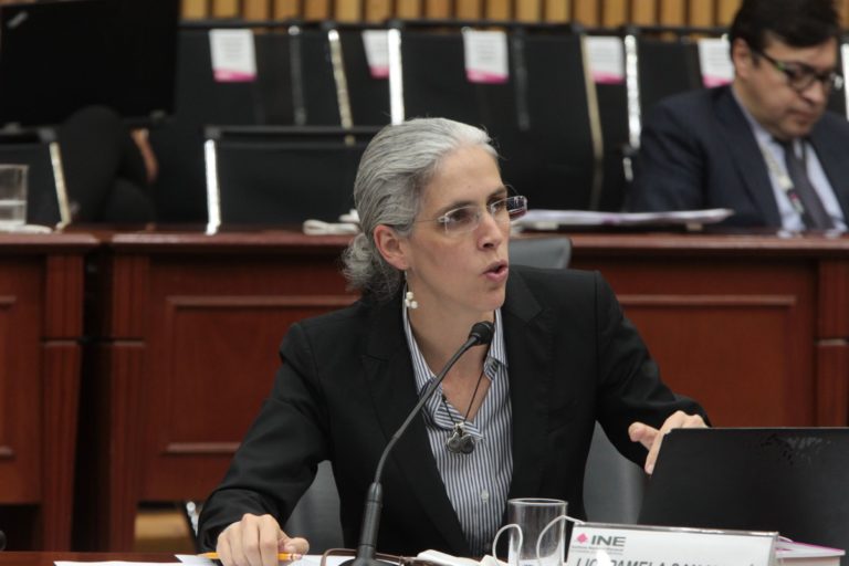 Pamela San Martín Ríos y Valles, Consejero Electoral.