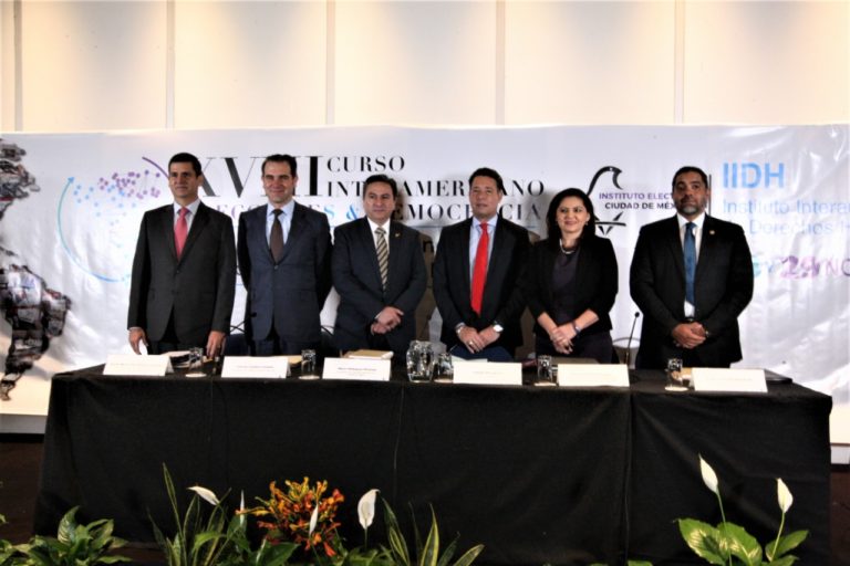 XVIII Curso Interamericano Elecciones y Democracia, Elecciones Locales e Innovaciones Electorales en América Latina 2018.