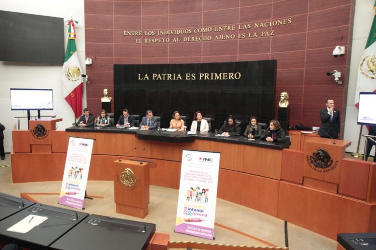 Anuncio de la Próxima Entrega de Resultados de la Consulta Infantil y Juvenil 2018 a la Cámara de Senadores.