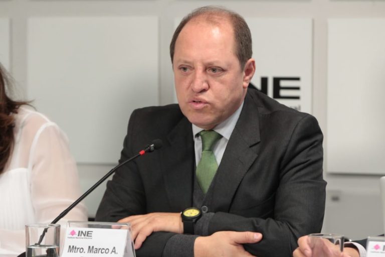 Marco Antonio Baños Martínez, Consejero Electoral e integrante de la Comisión Temporal de Presupuesto 2019.