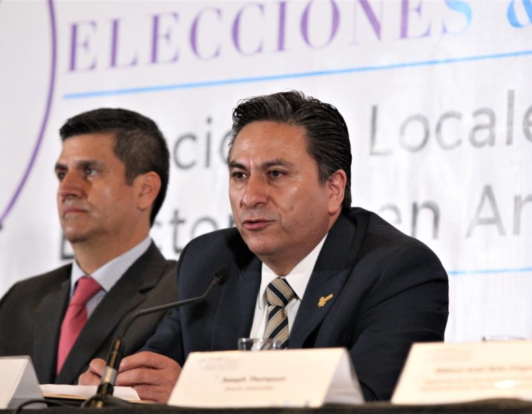 Mario Velázquez Miranda Consejero Presidente del IECM.