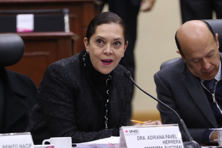 Adriana Favela Herrera, Consejera Electoral.