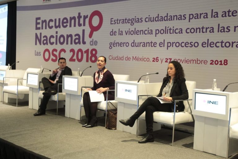 Panel 1. La violencia política contra las mujeres en el marco del contexto nacional de violencia.