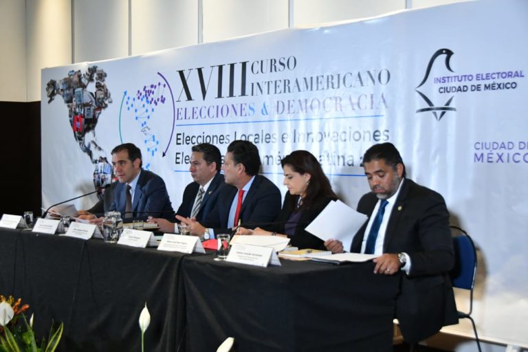 XVIII Curso Interamericano Elecciones y Democracia, Elecciones Locales e Innovaciones Electorales en América Latina 2018.