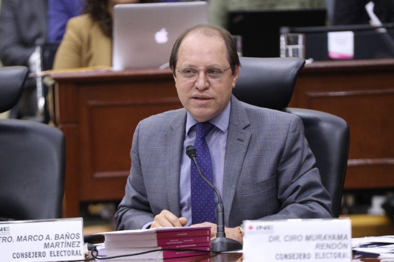 Marco Antonio Baños Martínez, Consejero Electoral