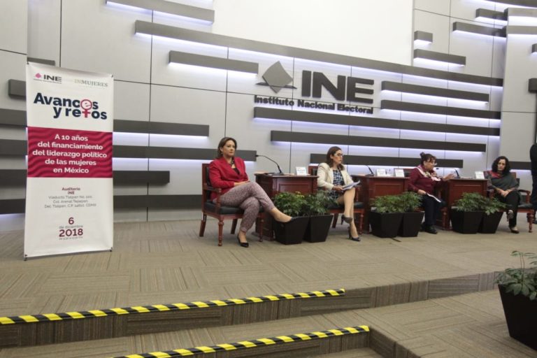 Mesa:  Modelo de fiscalización del gasto programado para el liderazgo político de las mujeres.