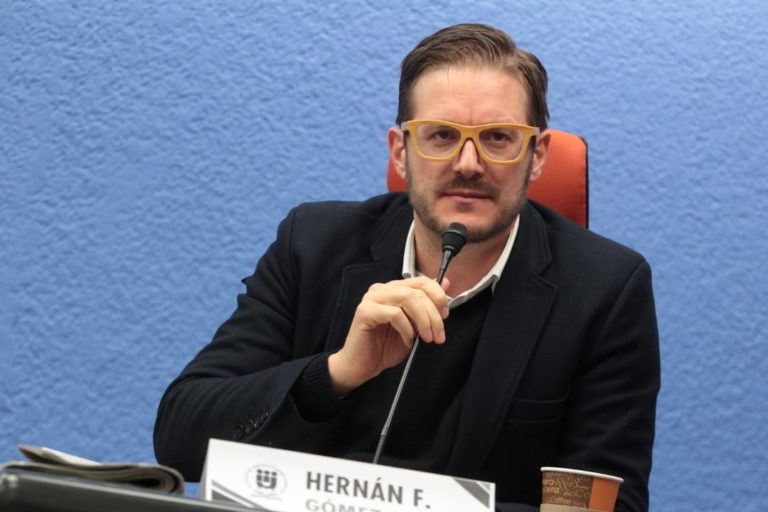 Hernán Gómez, profesor-investigadordel Instituto Mora.