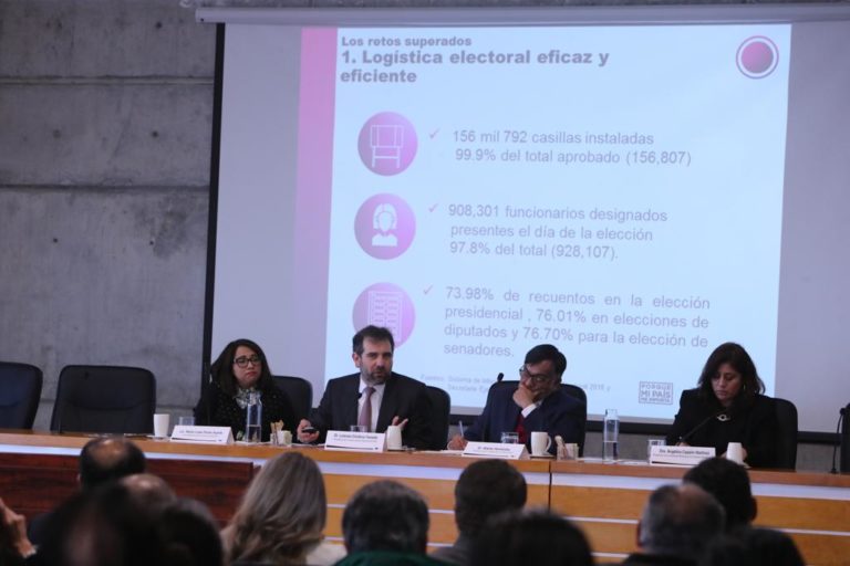 Lorenzo Córdova Vianello, Consejero Presidente del INE en el “Seminario: Baja California: dinámicas electorales y nuevos escenarios normativos Proceso Electoral Local 2018-2019”.