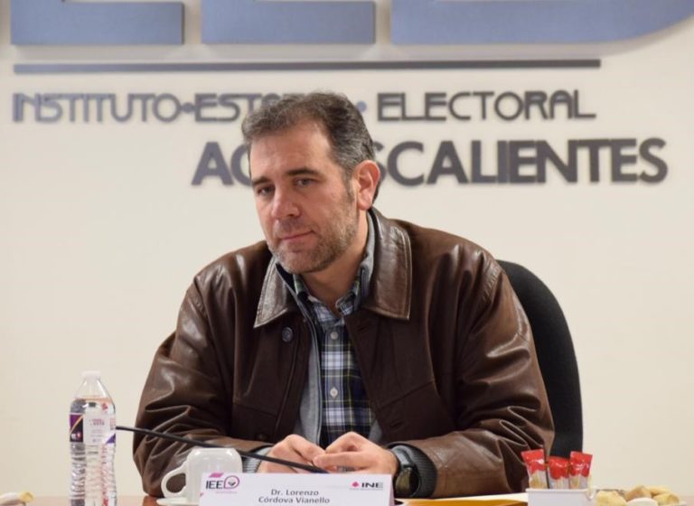 Consejero Presidente del INE Lorenzo Córdova Vianello.
