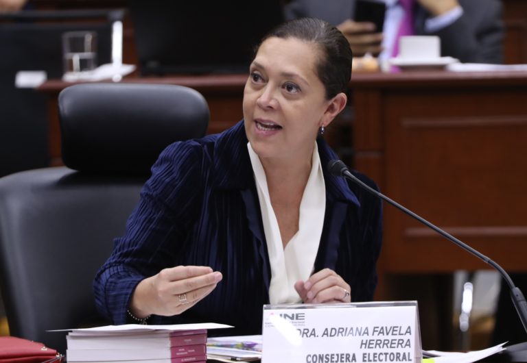 Adriana Favela Herrera, Consejera Electoral.
