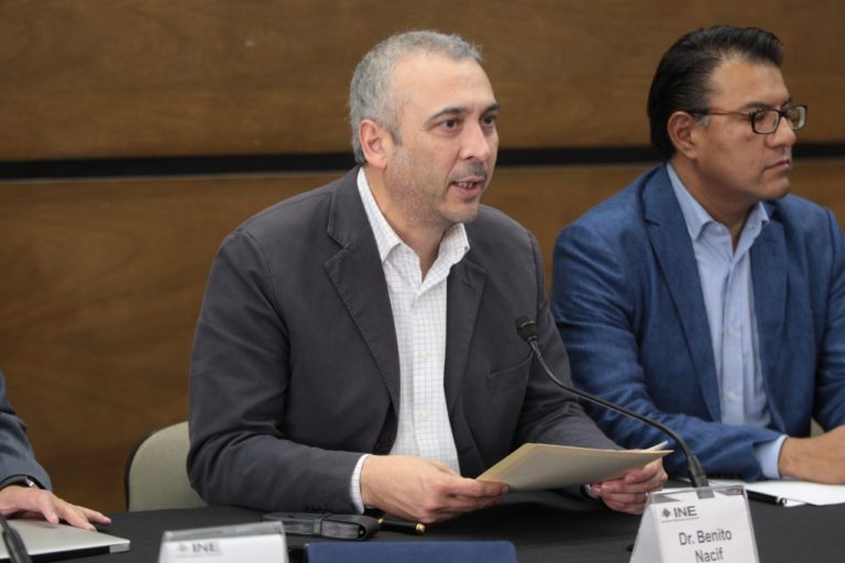 Benito Nacif Hernández, Presidente de la comisión de fiscalización.