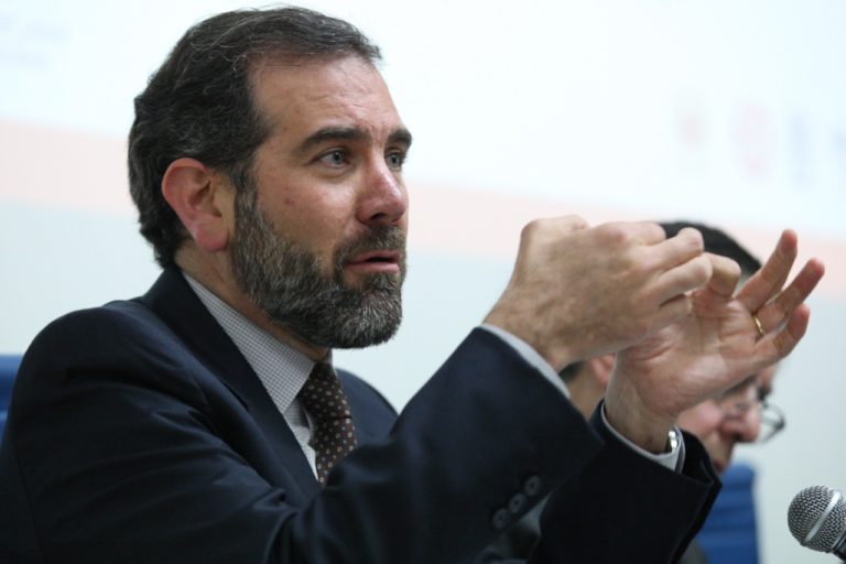 Lorenzo Córdova Vianello, Consejero Presidente del INE.