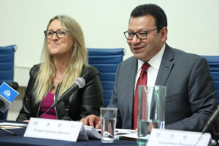 Flavia Freidenberg, IIJ-UNAM y  Felipe Fuentes Barrera, Presidente del TEPJF.