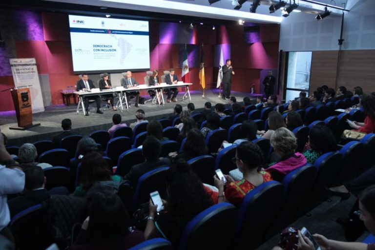 Inauguración del evento conmemorativo por el Día Internacional de las Mujeres. Democracia con Inclusión: Buenas practicas hacia la igualdad sustantiva en América Latina.