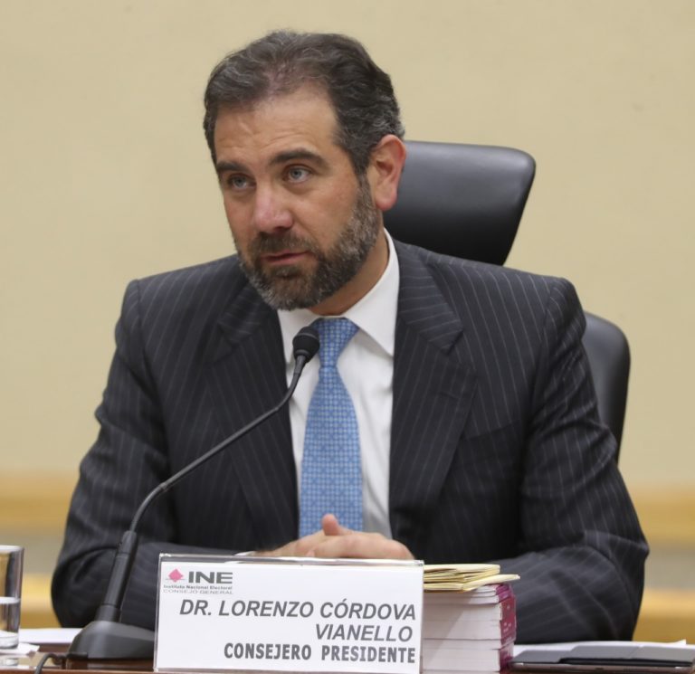Consejero Presidente del INE Lorenzo Córdova Vianello