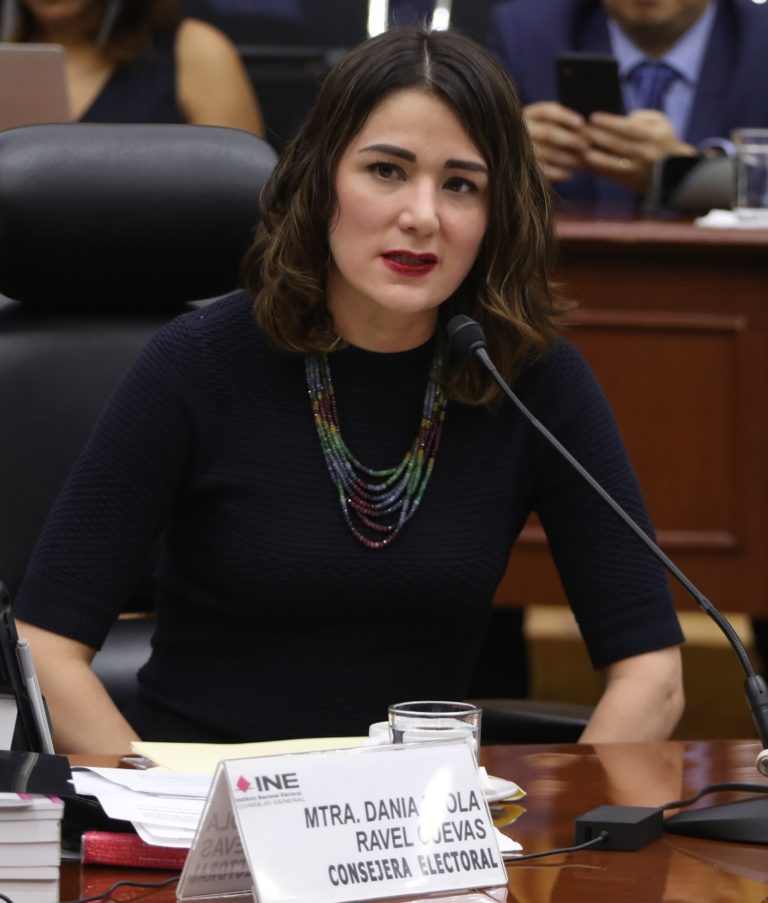 Consejera Electoral Dania Ravel Cuevas