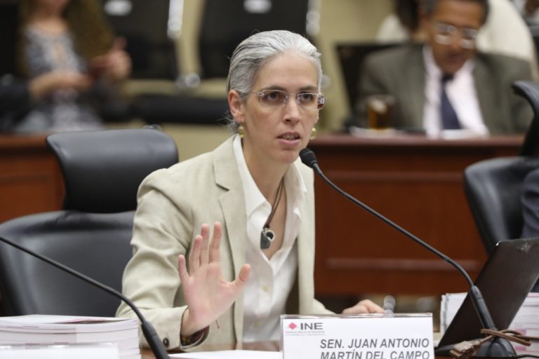 Pamela San Martín Ríos y Valles, Consejera Electoral.