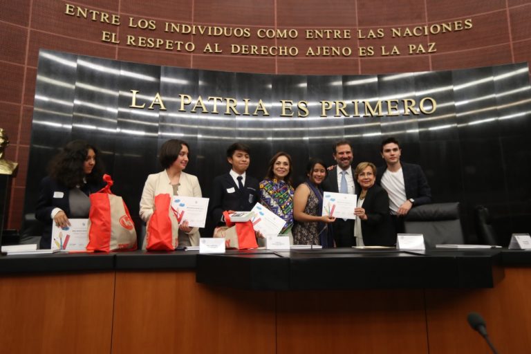 Exposición de los resultados de la Consulta Infantil y Juvenil 2018 del Instituto Nacional Electoral.