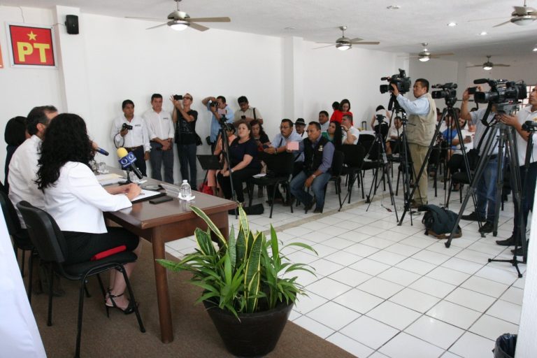 Conferencia de prensa Instituto Electoral de Quintana Roo.