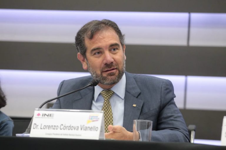Lorenzo Córdova Vianello, Consejero Presidente del INE.